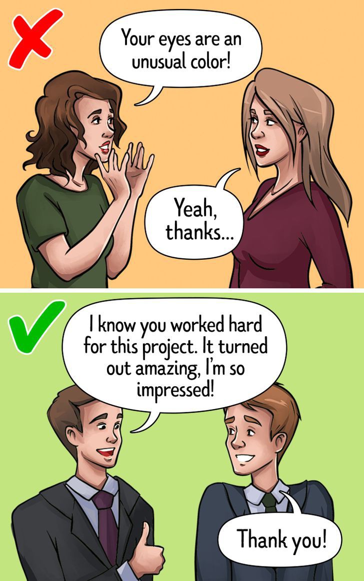 Komplementuj rzeczy, z którymi ludzie borykają się najbardziej.