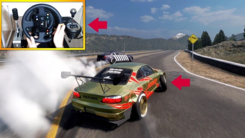 Gra driftowanie oraz ulepszanie samochodu - symulator driftu online.