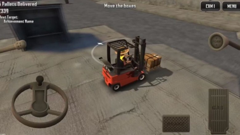 Darmowy symulator wózka widłowego