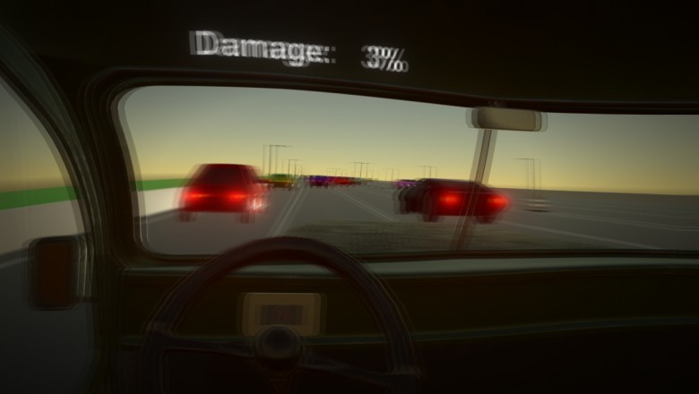 Symulator jazdy samochodem po pijanemu -  Don’t Drink Drive Simulator