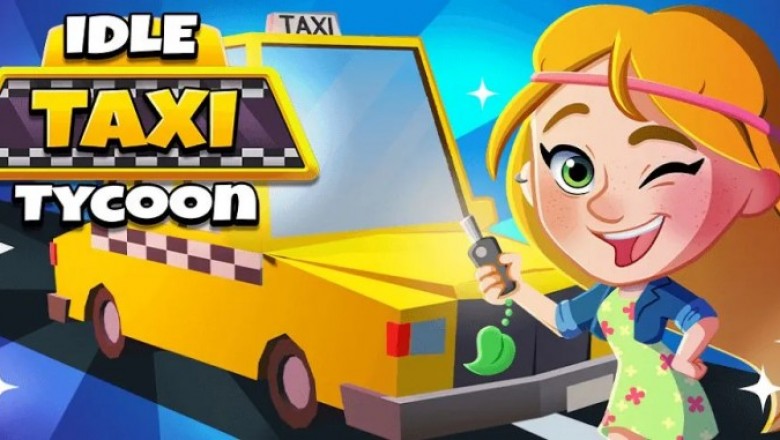 Darmowy symulator kierowcy taksówki -  Zbuduj firmę taksówkową (Taxi Tycoon: Idle Business)