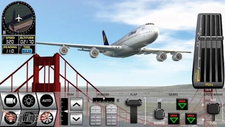 Realistyczny symulator lotu samolotem - zostań pilotem samolotu!