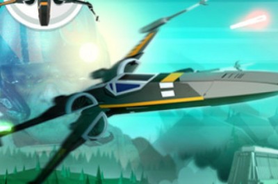 Gwiezdne wojny latanie statkiem kosmicznym i strzelanie - Star Wars X-Wing Fighter