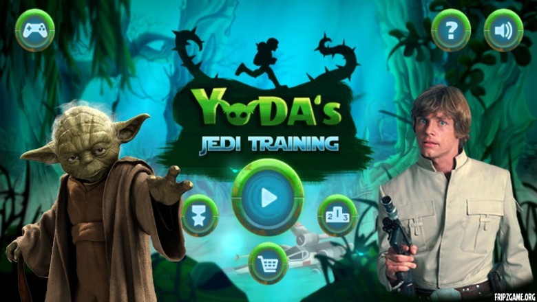Wcielasz się w Luke'a Skywalkera i trenujesz żołnierza Jedai -  Yoda's Jedi Training Star Wars