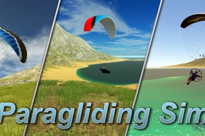 Latanie paralotnią gra - Symulator lotu paralotnią.