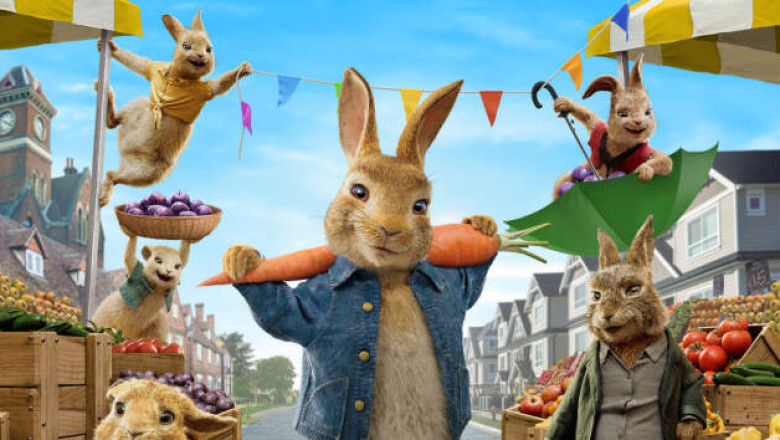 Piotruś Królik 2: Na gigancie (2021) - Online •Gdzie obejrzeć za darmo • Recenzja