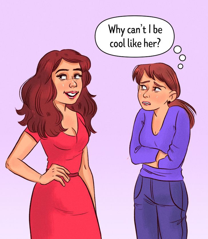 Nie mogą przestać porównywać się z innymi.