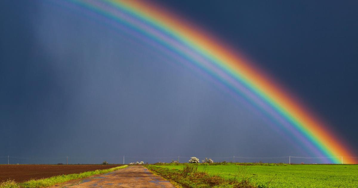 Dlaczego tęcza jest kolorowa?
