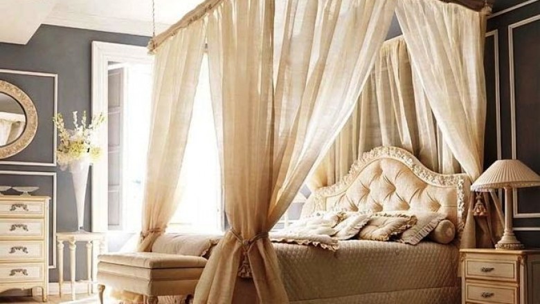 Sennik: baldachim, baldachim okrągły, baldachim kwadratowy, sen o baldachimie.